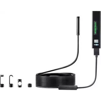 Basetech BSK-2100 USB endoskopas, zondo skersmuo: 8 mm, zondo ilgis: 10 m