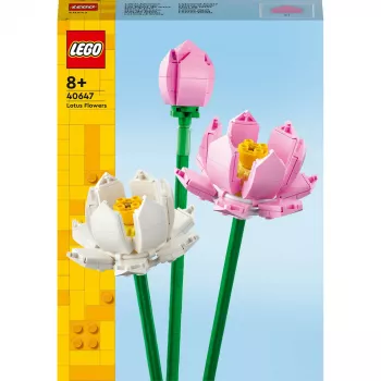 LEGO konstruktorius LEGO 40647 Lotosai — Botanical Collection modulinis modelis, 220 dalių, aukštis 300 mm, amžius 8+