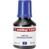 Marker refill Edding T 25 blue 30 ml Suderinama with Edding No.1/21/22/25/400/500/550/800/850/3000/3300