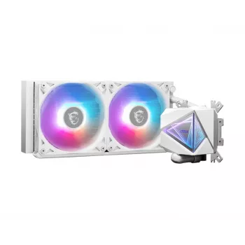 MSI MAG Coreliquid I240 procesoriaus skysčio aušinimo rinkinys 12 cm baltas 1 vnt.