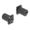 DeLOCK D tipo modulis DisplayPort lizdas į lizdą 4K juodas
