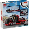 LEGO CITY 60493 F1 demonstracinis sunkvežimis su Audi F1 lenktyniniu automobiliu
