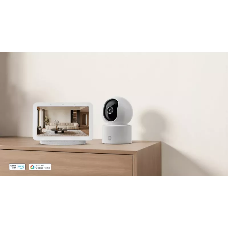 Xiaomi C302 išmanioji kupolo kamera — 3 MP, H.265, „microSD“ palaikymas (8–256 GB)