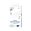 LogiLink maitinimo blokas - 12 W - 2,4 A - 2 išvesties prievadai (USB)