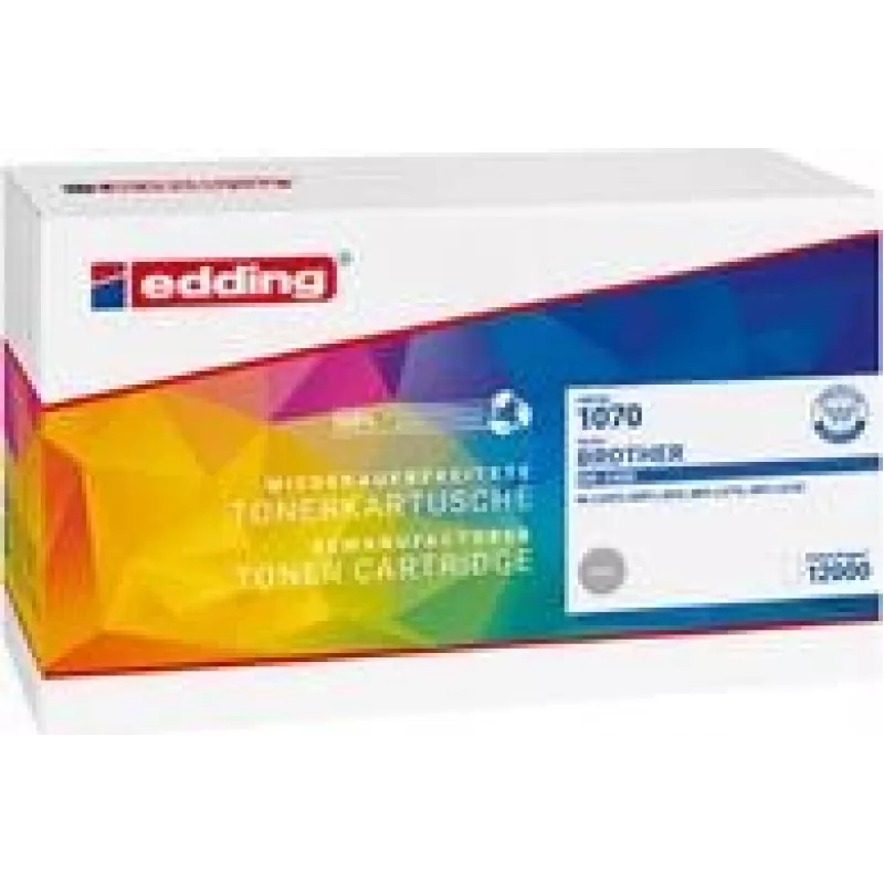 edding EDD-1070 juodas būgnas, suderinamas su brother DR-2400 (18-1070)