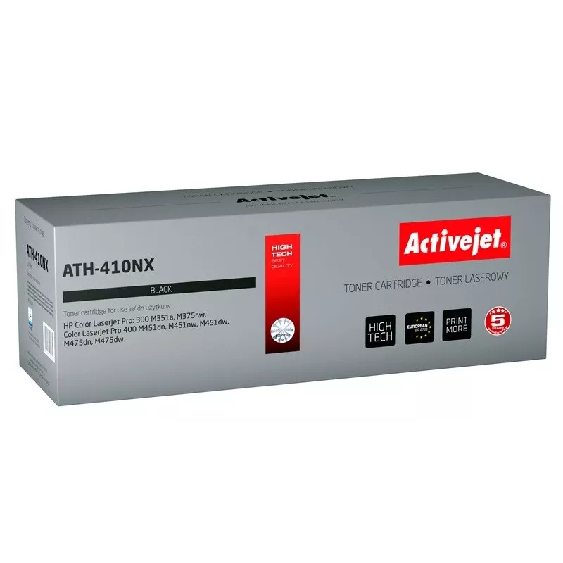 Activejet ATH-410NX Toneris (pakeičia HP 305X CE410X; Supreme; 4000 puslapių; juodas)