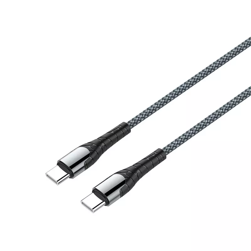 USB Type-C įkrovimo laidas ColorWay CW-CBPDCC040-GR, 65 W PD, 1 m, žalias