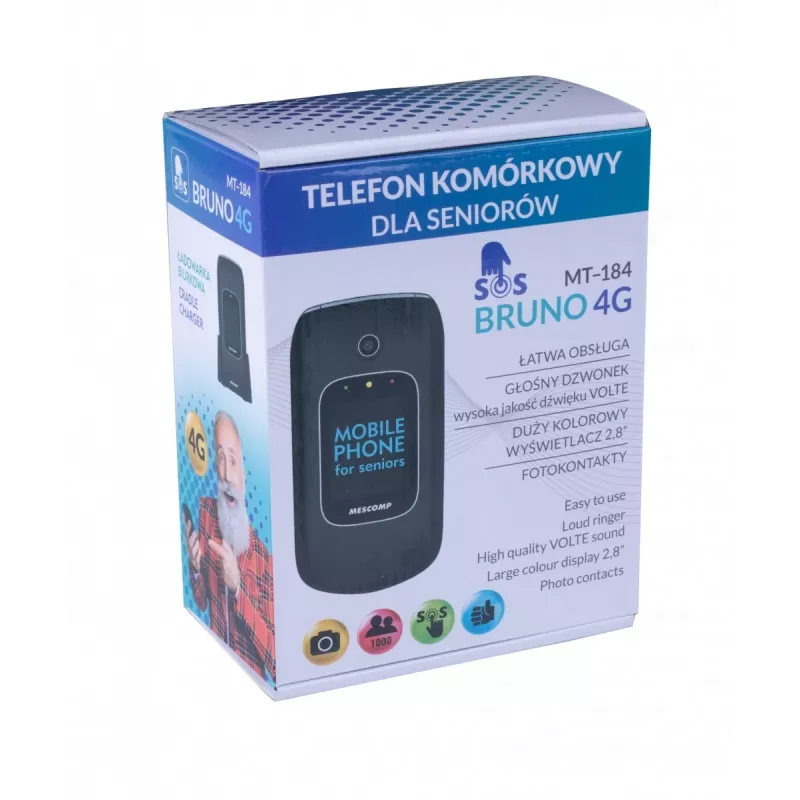 Mobilusis telefonas Mescomp MT-184 BRUNO 4G