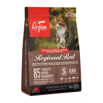 ORIJEN Regional Raudona Cat – sausas kačių maistas – 1,8 kg