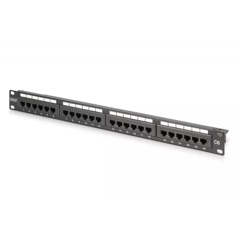 Digitus CAT 6 pataisų skydas neekranuotas DN-91624U-CR