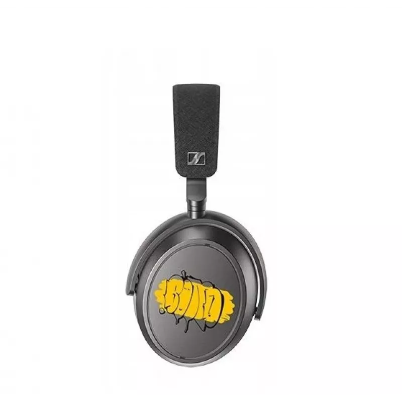 Ausinės Sennheiser Momentum 4 Wireless 80th Anniversary Edition — Bluetooth 5.2, 20 val. baterija, ANC, 3,5 mm, circumaural, geltonos