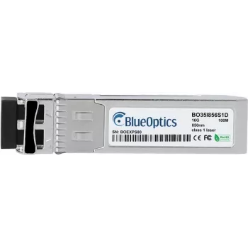 „Lenovo B4KA“ suderinamas „BlueOptics©“ SFP+ siųstuvas-imtuvas, skirtas trumpųjų bangų daugiamodėms 16 gigabitų didelės spartos duomenų perdavimo sistemoms šviesolaidiniuose tinkluose. Palaiko „Fibre Channel“ programas