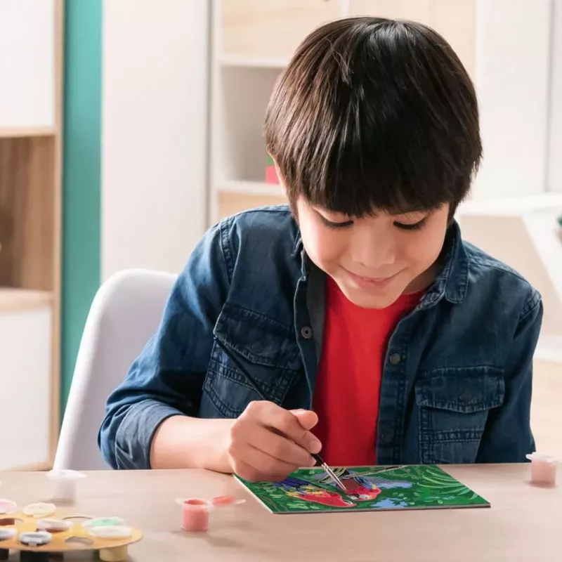Ravensburger Malen nach Zahlen - Spalvingos papūgos