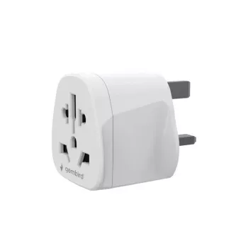 Maitinimo adapteris GEMBIRD A-AC-UKMINTF — UK Type G kištukas į IEC C13 lizdą, 15A