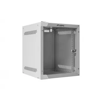 Prie sienos montuojamas stovas LANBERG WF10-2306-10S, 6U, 336×280×310 mm, pilka, 20 kg