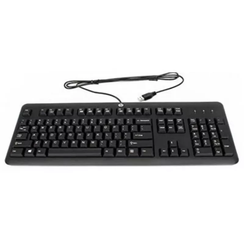 HP 672647-DH3 klaviatūra universali USB šiaurietiška juoda