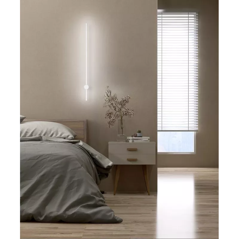 Activejet LED sieninis šviestuvas AJE-HILTON Balta NW