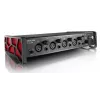 Garso sąsaja Tascam US-4X4HR – 4x XLR combo, 4 analoginiai išėjimai, 56 dB mikrofono priešstiprintuvis, 192 kHz, USB 2.0, stalinė, juoda