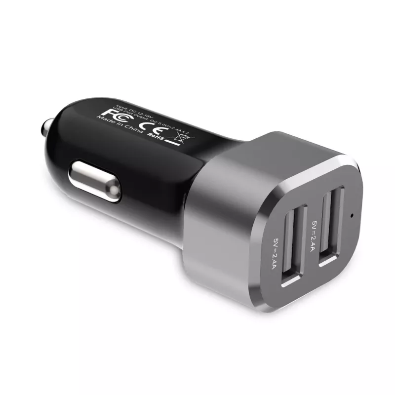 Automobilinis įkroviklis 2xUSB 2.4A aliuminis yra Crong produktas iš mūsų automobilinių įkroviklių asortimento. Pagrindiniai bruožai: medžiaga – aliuminis, tipas – automobilinis, galia – 24W.