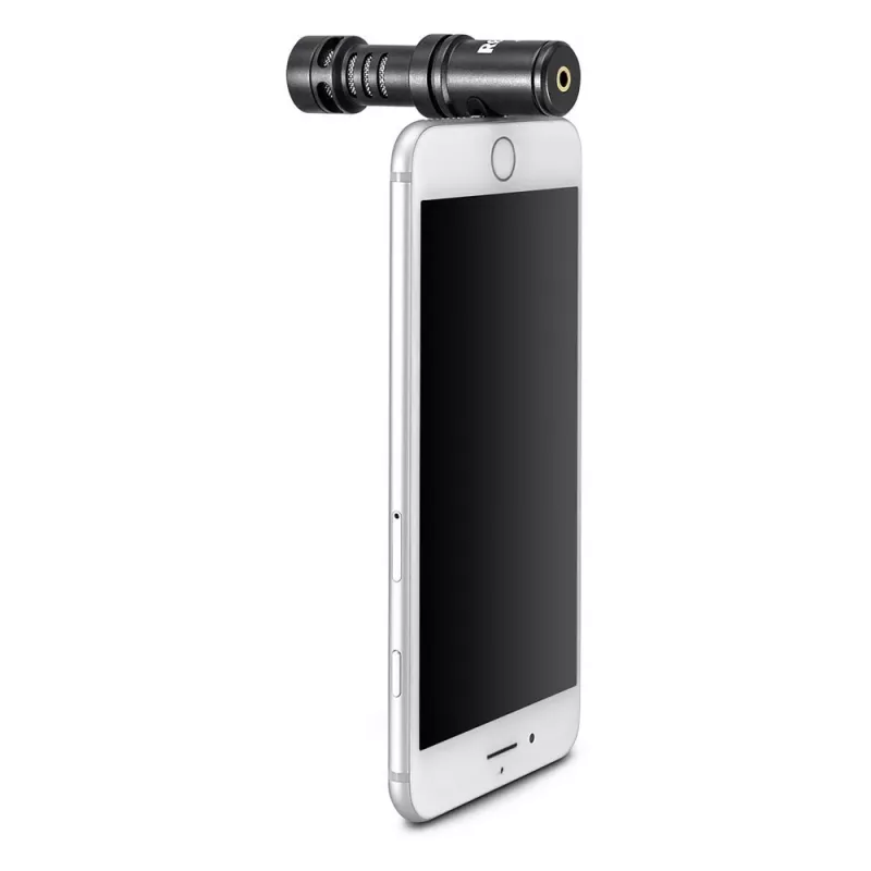 RØDE VideoMic Me-L juodas išmaniojo telefono mikrofonas