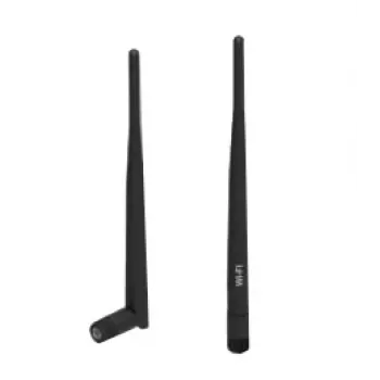 Tinklo antena TELTONIKA PR1URF51, 5 dBi, 2,4–2,4835 GHz, RP‑SMA kištukas, 50 Ω, linijinė poliarizacija, 195 mm, juoda
