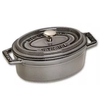 Vienos keptuvės Staub Minis 40500-116-0 pilka ketaus 800 g