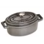 Vienos keptuvės Staub Minis 40500-116-0 pilka ketaus 800 g