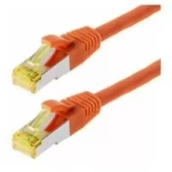 Helos Cat 6a S/FTP 0,25 m oranžinis tinklo kabelis