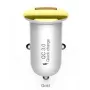 Automobilinis įkroviklis Devia Mushroom serija QC3.0 18W auksinis – USB Quick Charge 3.0, 18W išvestis