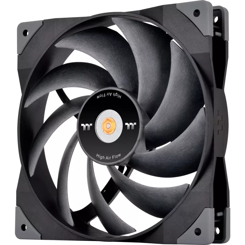 Thermaltake SWAFAN GT14 140 mm korpuso ventiliatorius - juodas