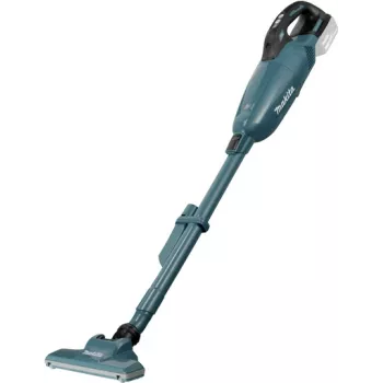“Makita DCL284FZ” belaidis dulkių siurblys / elektrinė šluota, 2-in-1 belaidis dulkių siurblys, baterija, sausas, audinys, be maišelio, juoda, turkio spalva