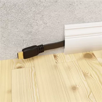 Goobay | Didelės spartos HDMI plokščiasis laidas su Ethernet | 61279 | HDMI kištukas (A tipas) | HDMI (A tipas) | HDMI į HDMI | 2 m