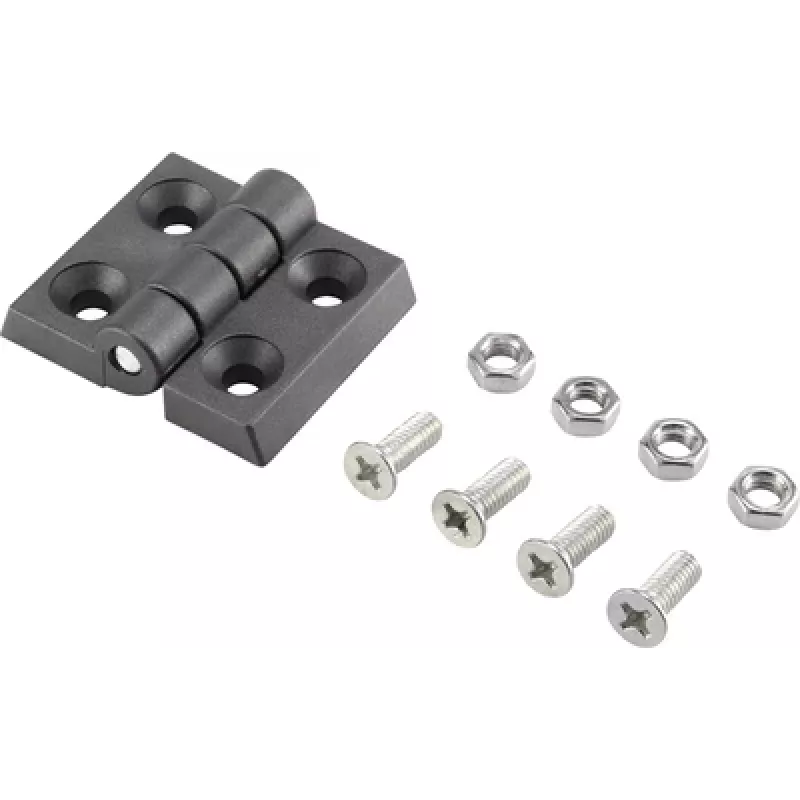 Basetech Plastikinis lankstas 53x44x8mm 53 mm 1 vnt. (BT-1697226)