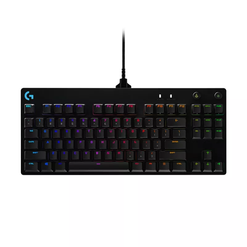 Logitech G PRO žaidimų klaviatūra - Klaviatūra - QWERTY - ispaniška - juoda (920-010593)