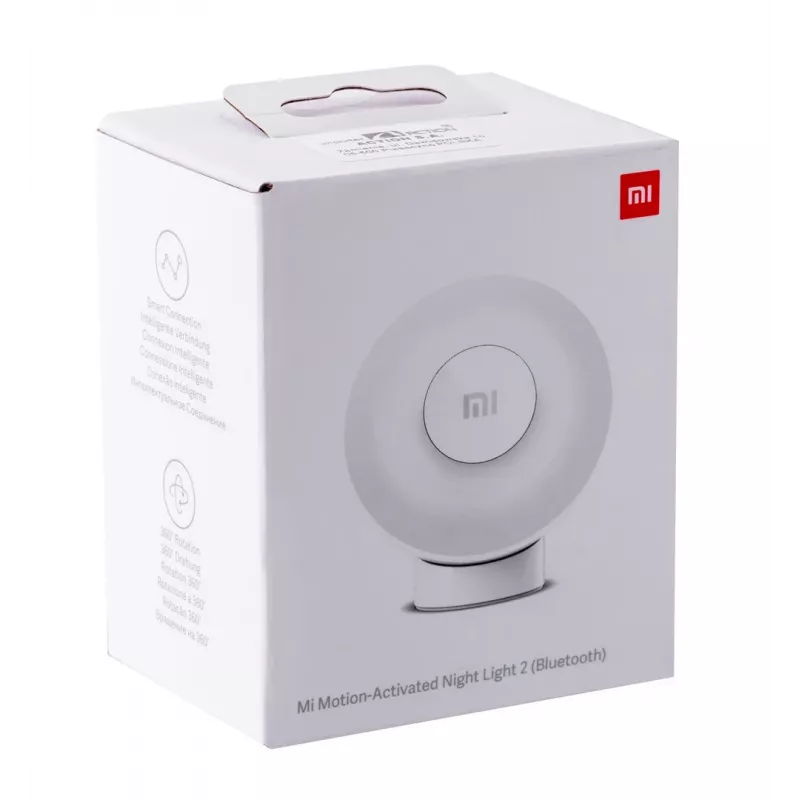 Aplinkos apšvietimas Xiaomi judesiu aktyvinamas naktinis šviestuvas 2 Bluetooth 2800 K 25 lm, judesio jutiklis, maitinamas baterijomis