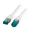 EFB-Elektronik RJ45 komutacinis kabelis Cat.6A S/FTP LSZH baltas 7,5 m gamintojas: EFB Elektronik (MK6001.7,5W)