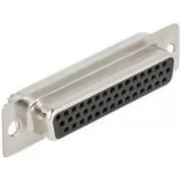 Laido jungtis DeLOCK 66718 D-Sub HD 44 kontaktų juoda sidabrinė