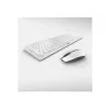 Klaviatūra CHERRY Stream Desktop Recharge, pelė komplekte, universali, RF belaidė, QWERTZ, vokiečių, pilka