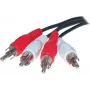 RCA garso kabelis ShiverPeaks 40110-15 — 2 RCA į 2 RCA, 15 m
