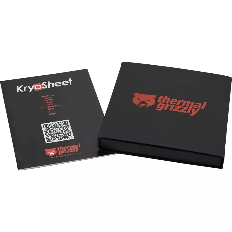 Termo tarpiklis Thermal Grizzly KryoSheet 68×51 mm antracito, 1 g