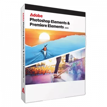Adobe Photoshop Elements 2025 & Premiere Elements 2025 - 1 vartotojui / 3 metai - Windows/MAC