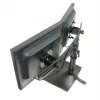 Ergotron DS100 - stovas - horizontalus - skirtas 2 LCD ekranams - aliuminis, plienas - juodas - ekrano dydis: iki 61 cm (iki 24 colių)