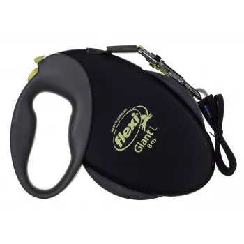 TRIXIE NEON GIANT L 8 m Juoda, Geltona Dog Retractable lead