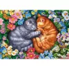 Dėlionė Schmidt Spiele Sleeping Velvet Paws 1000 detalių