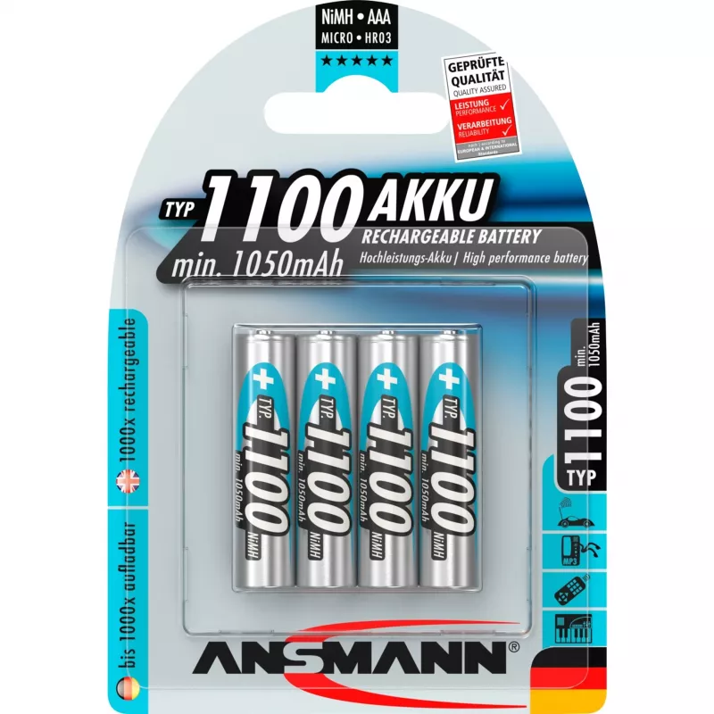 Buitinė AAA baterija Ansmann 5035232
