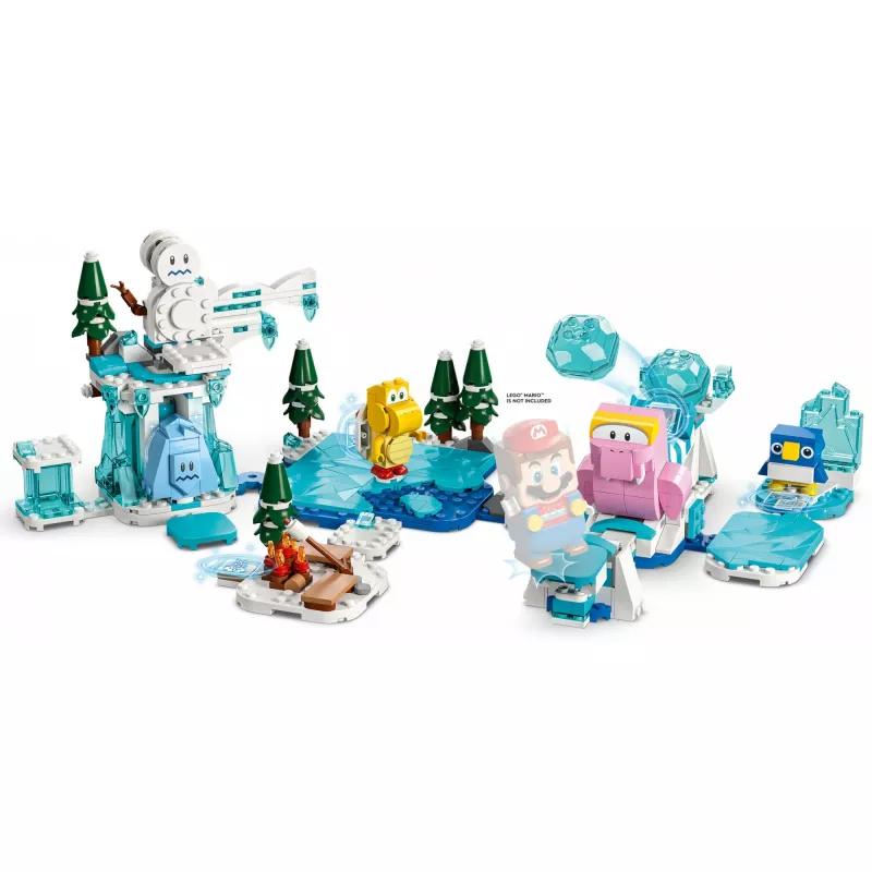 LEGO SUPER MARIO 71417 praplėtimo rinkinys – Fliprus sniego nuotykis