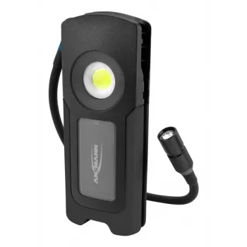 Ansmann WL1500R Pocket Flex LED rankinis žibintas juodas 17,1 cm 6000K