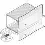 SCHROFF SQUARE NUT M3 SW7 (100 VNT.) – priedo kabelis (21100289)