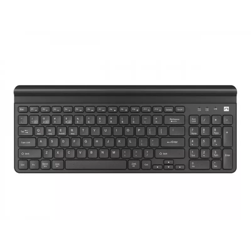 NATEC FELIMARE klaviatūra Namams/Biurui Bluetooth QWERTY US International juoda