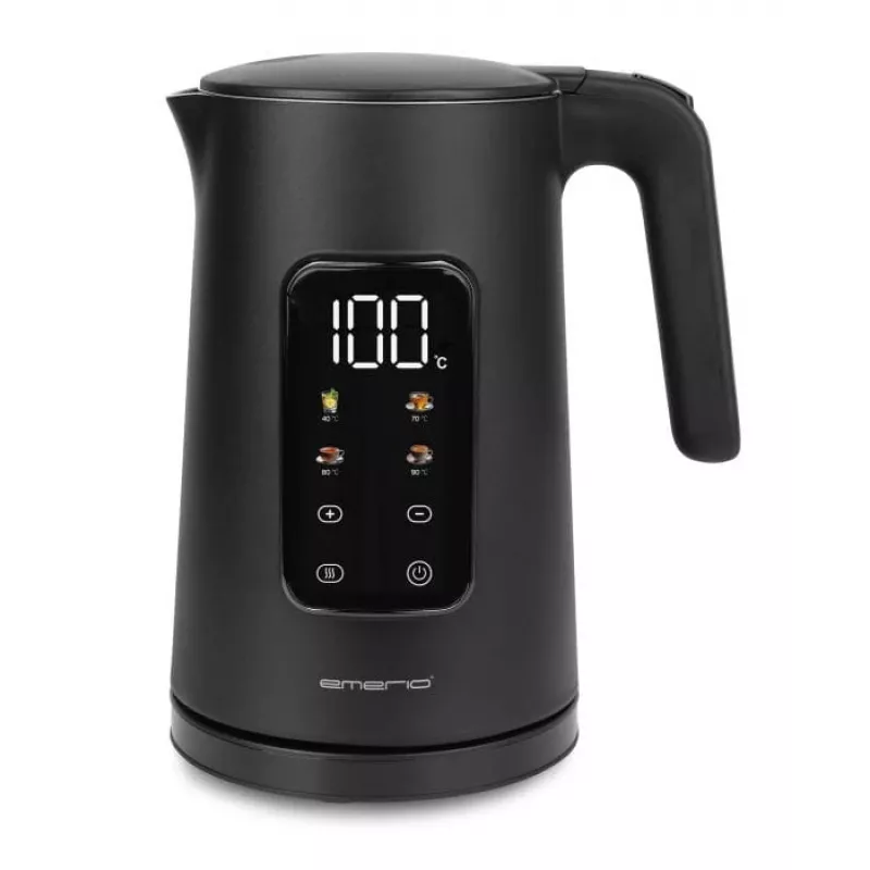 Elektrinis virdulys Emerio 1,7 l 2200 W juodas